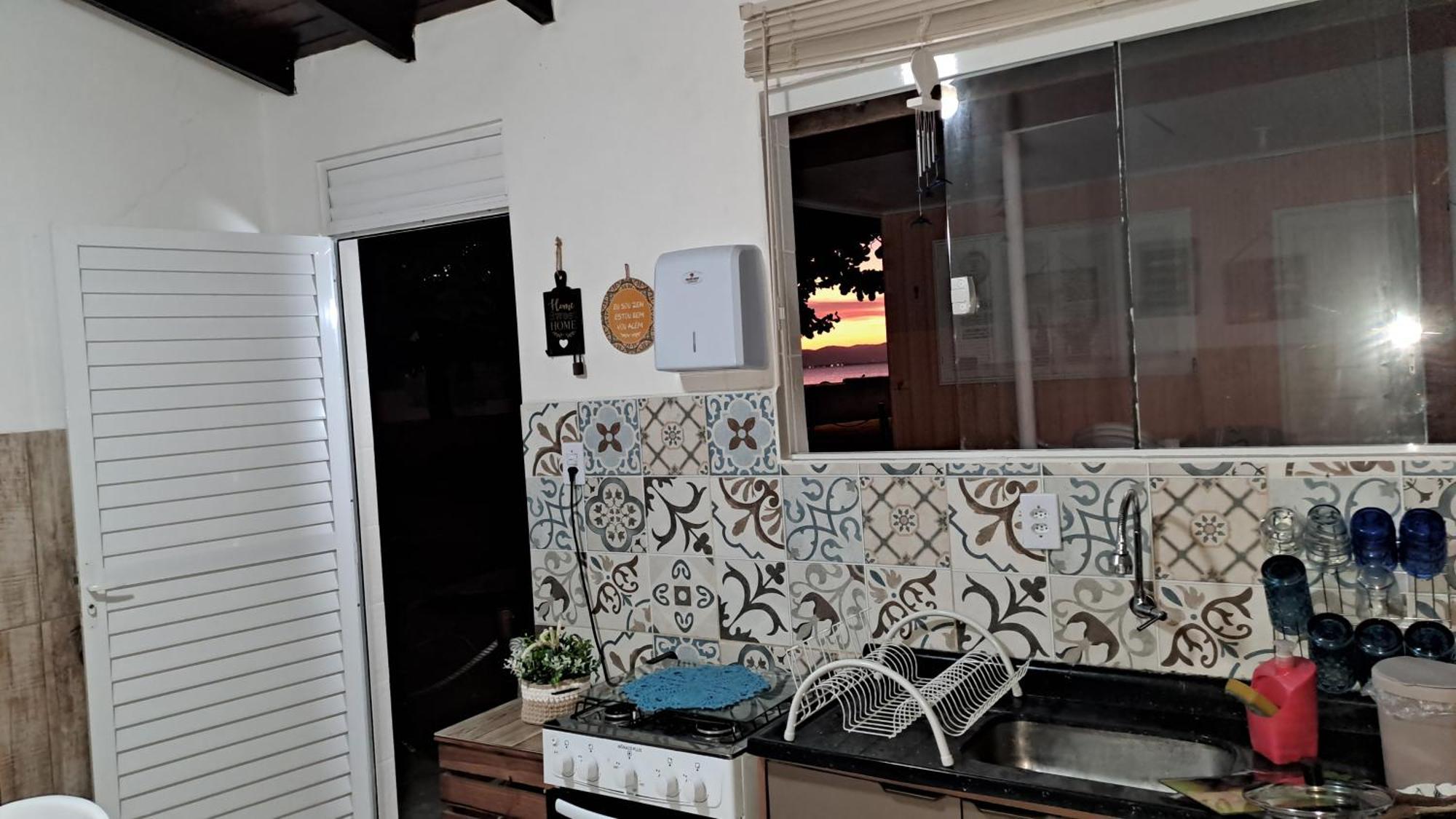 Casa De Praia Beira Do Mar, Pe Na Areia Florianópolis 外观 照片